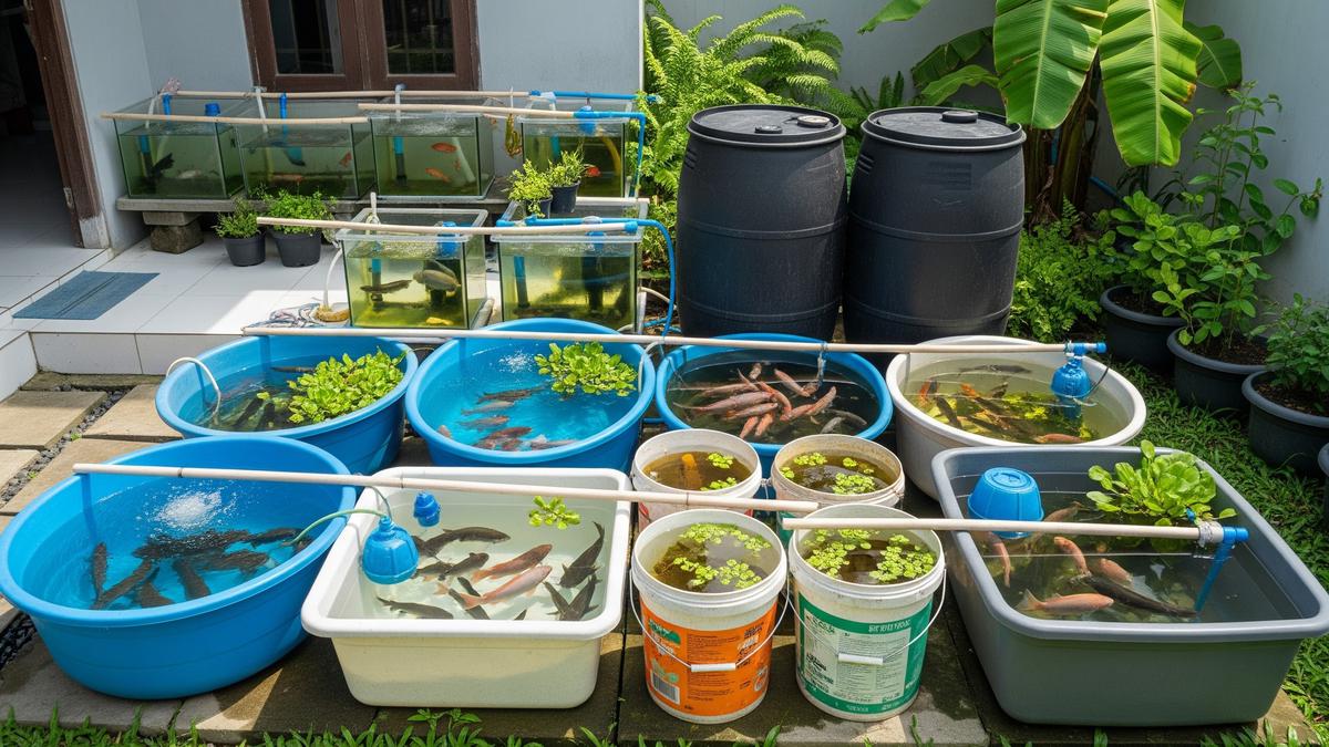 Alternatif Budidaya Ikan Tanpa Kolam Tanah, Panen Tetap Menjanjikan