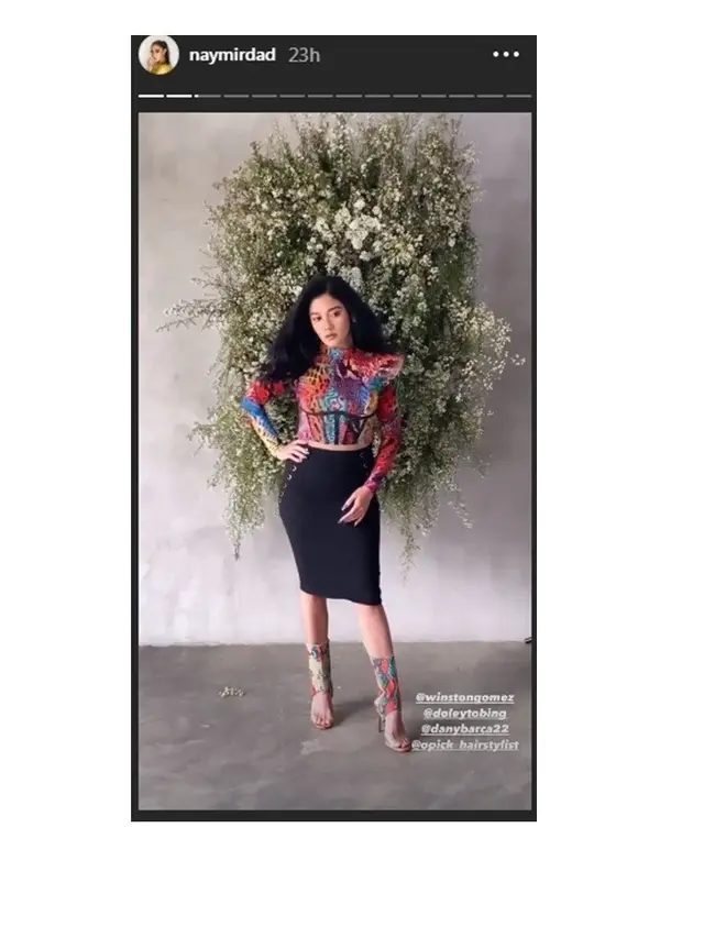 7 Gaya Pemotretan Terbaru Naysilla Mirdad, Curi Perhatian Netizen