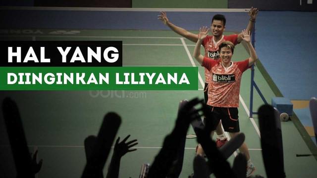 Liliyana Natsir mengungkapkan satu hal yang ia inginkan sebelum memutuskan pensiun dari bulutangkis.