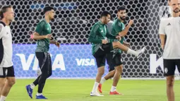 Laga antara timnas Indonesia melawan Arab Saudi akan berlangsung di Stadion Utama Gelora Bung Karno, Senayan, Jakarta. (Liputan6.com/Angga Yuniar)