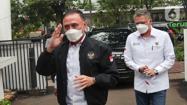 Ketua PSSI Datangi Komnas HAM Terkait Kasus Kanjuruhan