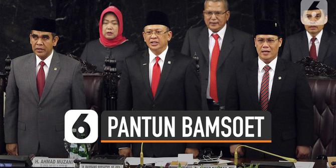 VIDEO: Pantun Bambang Soesatyo untuk Prabowo di Pelantikan Presiden 2019