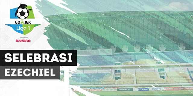 VIDEO: Transformasi Selebrasi Gol Striker Persib, Ezechiel N'Douassel