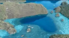 Hanya di Raja Ampat berkumpul hampir 600 spesies karang.