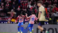 Semifinal Copa del Rey: Atletico Madrid Pesta Gol ke Gawang Barcelona, Diego Simeone Semringah