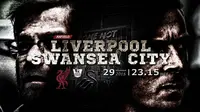 Liverpool vs Swansea City (Liputan6.com/Ari Wicaksono)