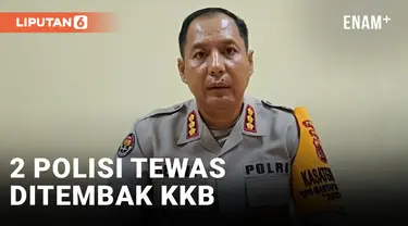 Dua Polisi di Papua Tengah Tewas Ditembak KKB