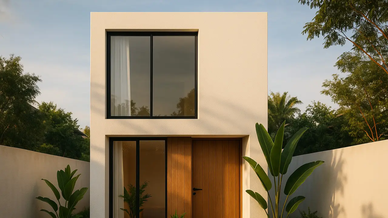 Model Rumah 4x6 Meter Mewah ala Minimalis