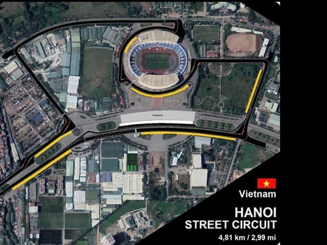 Hanoi Vietnam F1 Circuit - F1 Auto Moto