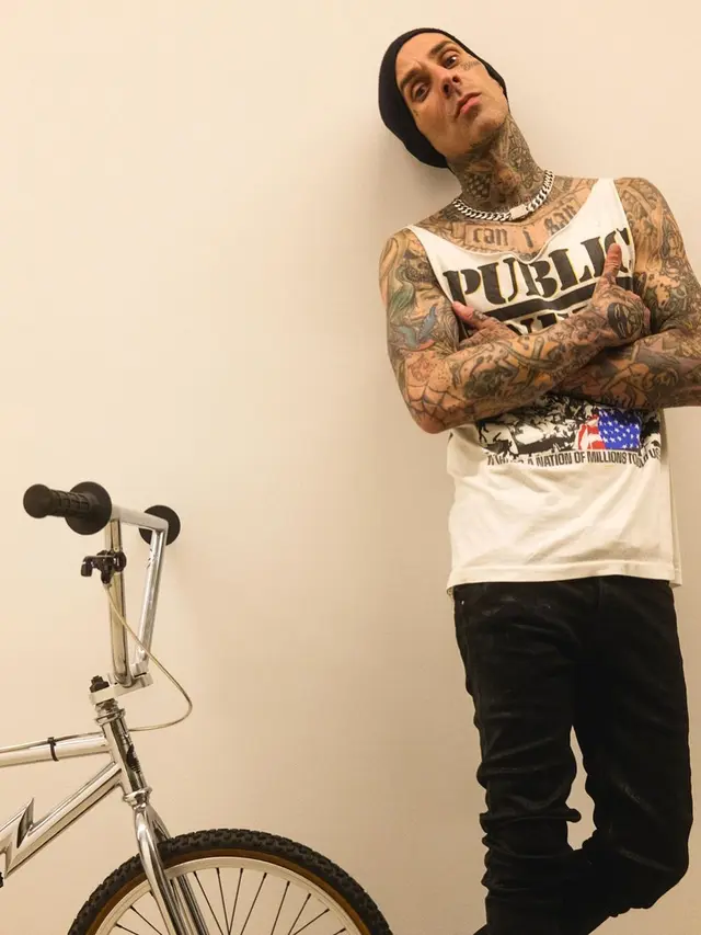 Travis Barker Blink-182. (Instagram/ travisbarker)