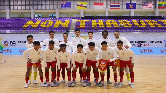 Foto: Timnas Futsal Indonesia Buka Laga ASEAN Championship 2026 dengan Pesta Gol 7-0 ke Gawang Brunei