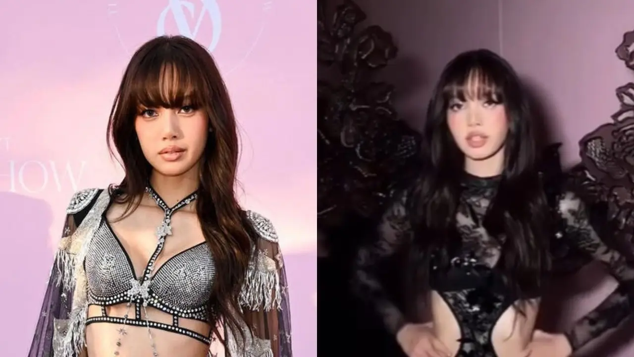 6 Potret Lisa BLACKPINK Jadi VS Angel di Victoria's Secret Fashion Show, Tampil Menawan dengan Bra dan Sayap