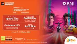 BNI Hadir di MotoGP Pertamina Grand Prix Indonesia 2026, Tawarkan Kemudahan Transaksi dan Beragam Promo