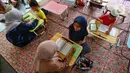Menurut pengelola, kegiatan pesantren kilat Gema Ramadhan Malinjo setiap harinya rata-rata diikuti 20 anak berusia 4 hingga 12 tahun. (Liputan6.com/Angga Yuniar)