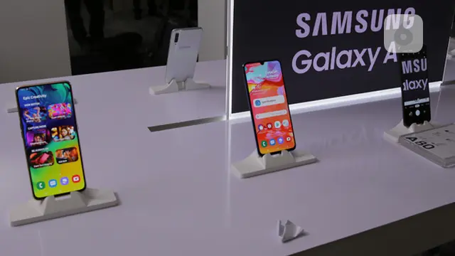 Samsung Galaxy A80. Dok: Liputan6.com/ Devira Prastiwi