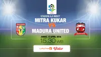 Liga 1: Mitra Kukar Cegah Madura United ke Puncak Klasemen