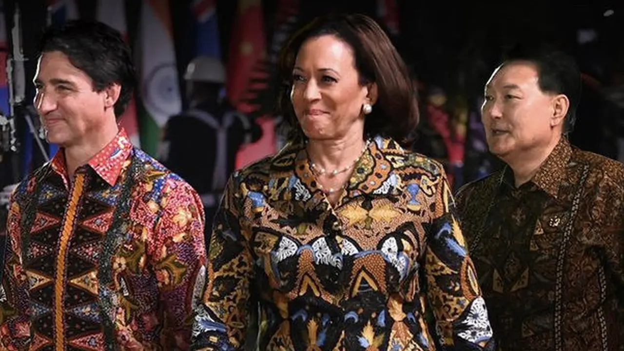 Wakil Presiden Amerika Serikat Kamala Harris di KTT ASEAN