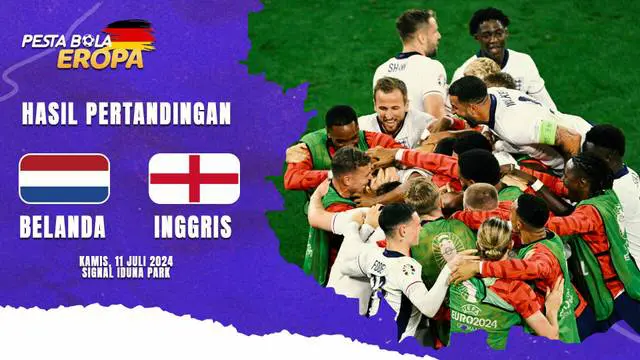 Berita video gol telat Ollie Watkins bawa Timnas Inggris lolos ke babak final Euro 2024, usai pulangkan Timnas Belanda dengan skor 2-1, pada Kamis (11/7/2024) dini hari WIB.