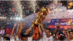 Video selebrasi Arema rayakan kemenangan pada turnamen Torabika Bhayangkara Cup 2016, Minggu (3/4/2016).