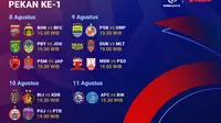 Jadwal Match Week Perdana BRI Super League 2025-2026, Nonton Langsung Hanya di Vidio