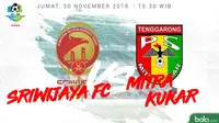 Liga 1 2018 Sriwijaya FC Vs Mitra Kukar (Bola.com/Adreanus Titus)