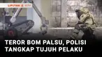 Polisi meringkus tujuh pemuda setelah sebelumnya menggemparkan warga Kota Bandung dengan meletakkan benda mirip bom rakitan di depan sebuah toko, tak jauh dari gereja. Dari hasil penyidikan, bom palsu yang terbuat dari batang kayu ditinggalkan pelaku...