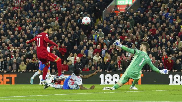 FOTO: Liverpool Bantai MU 4-0, Mohamed Salah Cetak Dua Gol