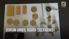 Seorang ibu paruh baya mengaku bisa mengambil harta karun Presiden Soekarno. Namun jika masyarakat berminat, ibu ini meminta mahar belasan juta rupiah.