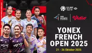 Saksikan Badminton French Open 2025 di Vidio. (dok. vidio.com)