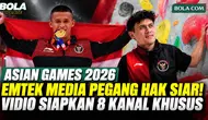 Emtek Media Pegang Hak Siar Asian Games 2026, Vidio Siapkan 8 Kanal Khusus