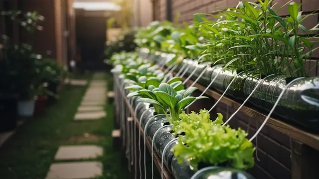 Ide Kebun Gantung dari Barang Bekas yang Hasilnya Melimpah