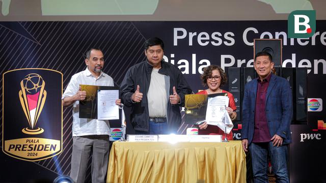 Foto: Piala Presiden 2024 Segera Bergulir, Pemenang Bakal Terima Hadiah 5 Miliar Rupiah