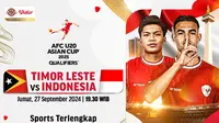 Pertandingan AFC U20 Asian Cup Qualifiers 2025: Timor-Leste U20 vs Indonesia U20 di Vidio. (sum. doc. vidio.com)