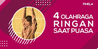 4 Olahraga Ringan Saat Puasa