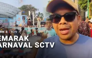 Ribuan Warga Padati Karnaval SCTV Hari Kedua di Batang