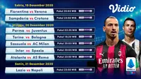 Seluruh live streaming pertandingan Liga Italia pekan ke-13 dapat disaksikan melalui platform Vidio. (Vidio)