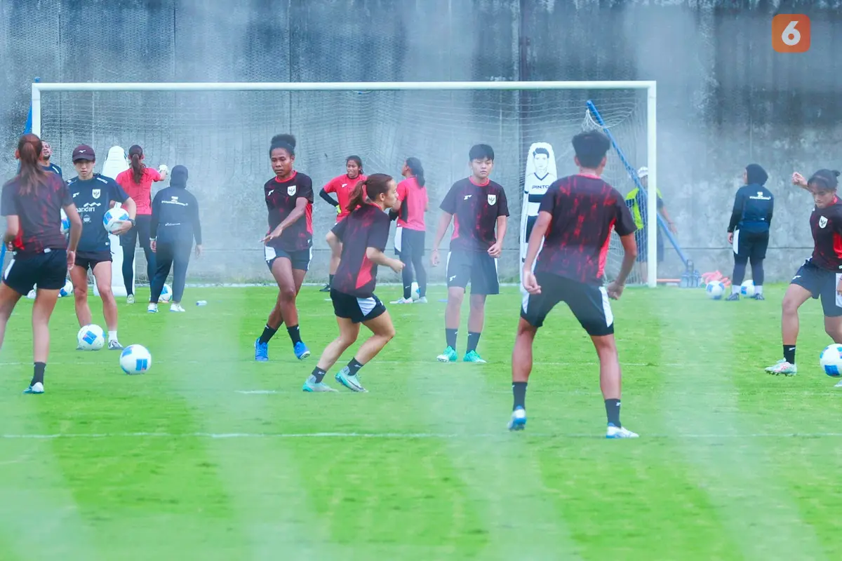 Foto: Timnas Indonesia Putri Matangkan Persiapan Jelang Kualifikasi Piala Asia Putri 2026