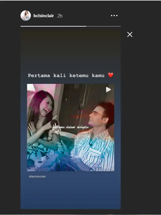 Bunga Citra Lestari dan Ashraf Sinclair