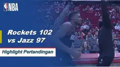 James Harden meraih 47 poin dalam kemenangan melawan Jazz 102-97