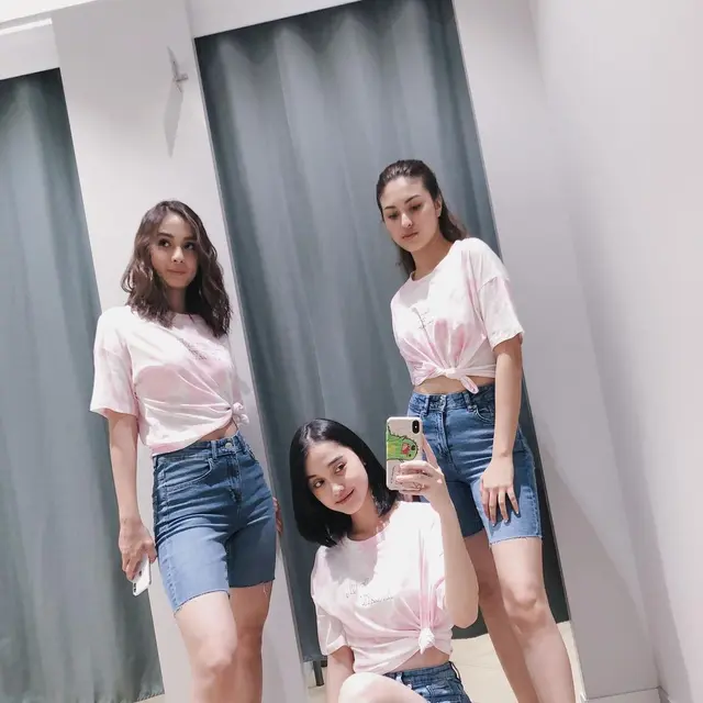 6 Potret Persahabatan Esta Pramanita, Nasya Marcella, dan Marcella Daryanani