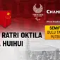 Leani Ratri Oktila vs Ma HuiHui (CHINA)