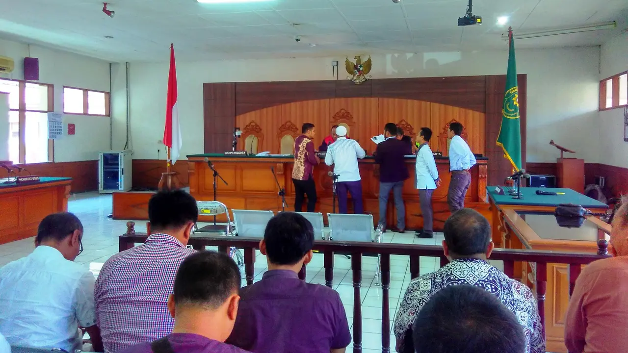 Sidang praperadilan Rizieq Shihab