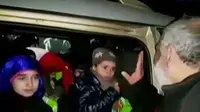 Puluhan anak yatim piatu dari Aleppo timur dievakuasi ke Aleppo barat dalam kondisi terluka bahkan kritis.