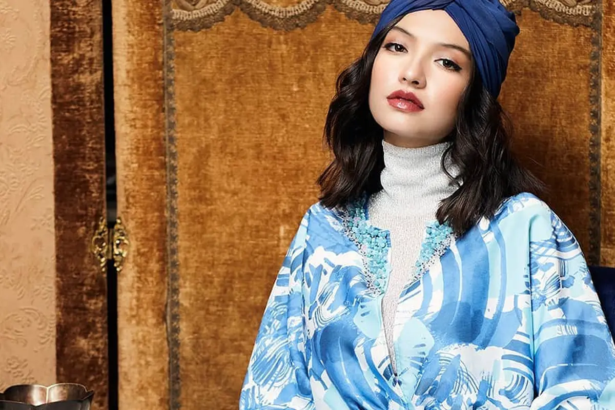 Baju lebaran Raline Shah