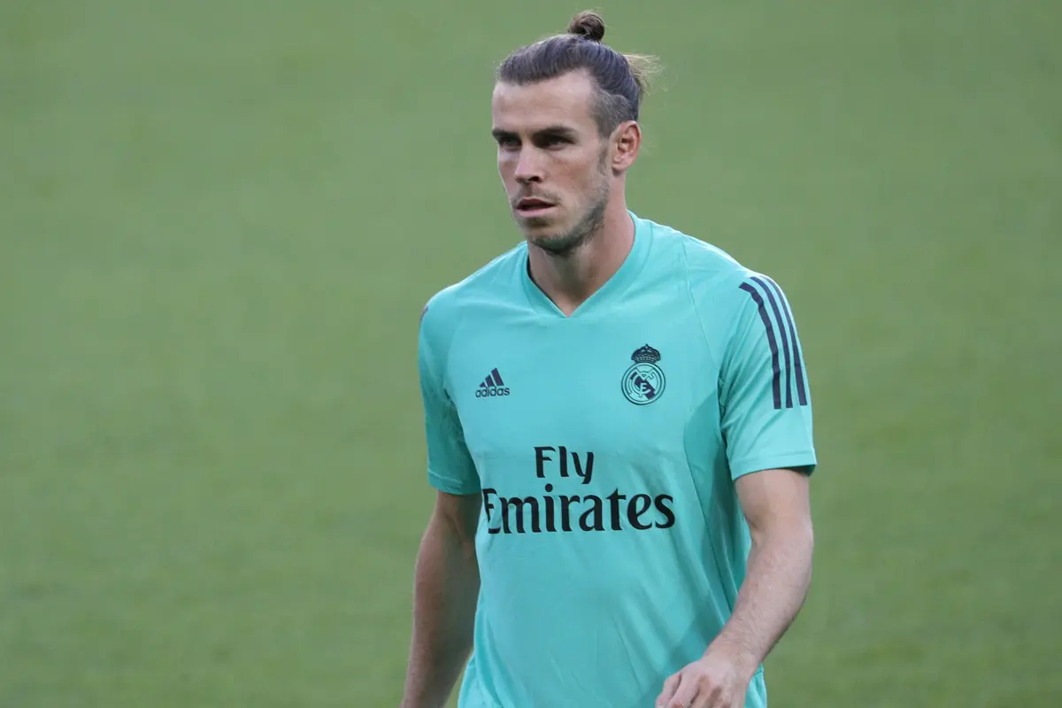 Gelandang Real Madrid, Gareth Bale.