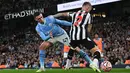 Man City berhasil mengalahkan Newcastle dengan skor 1-0. (Paul ELLIS / AFP)