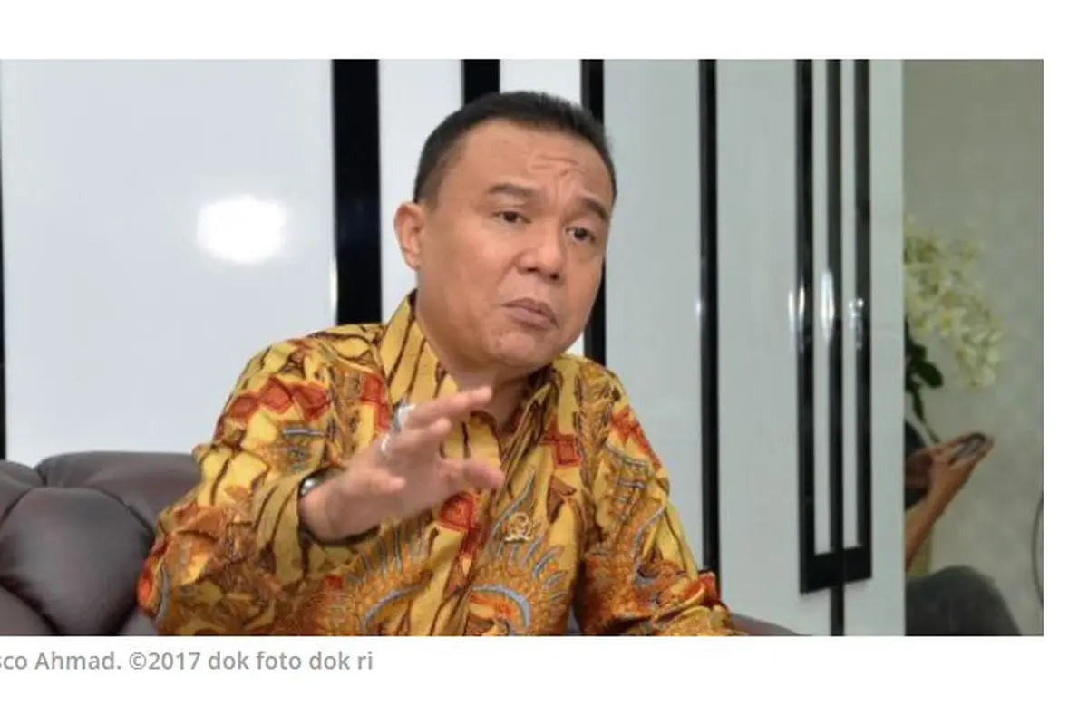 Sufmi Dasco Ahmad akan menggantikan Fadli Zon menjadi Wakil Ketua DPR RI dari Partai Gerindra