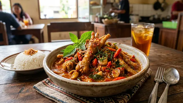 Ceker Ayam Rica-Rica yang Pedas dan Aromatik (AI Generated)