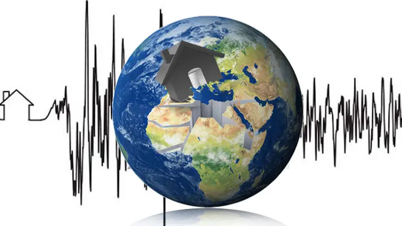 Ilustrasi lipsus gempa Nepal