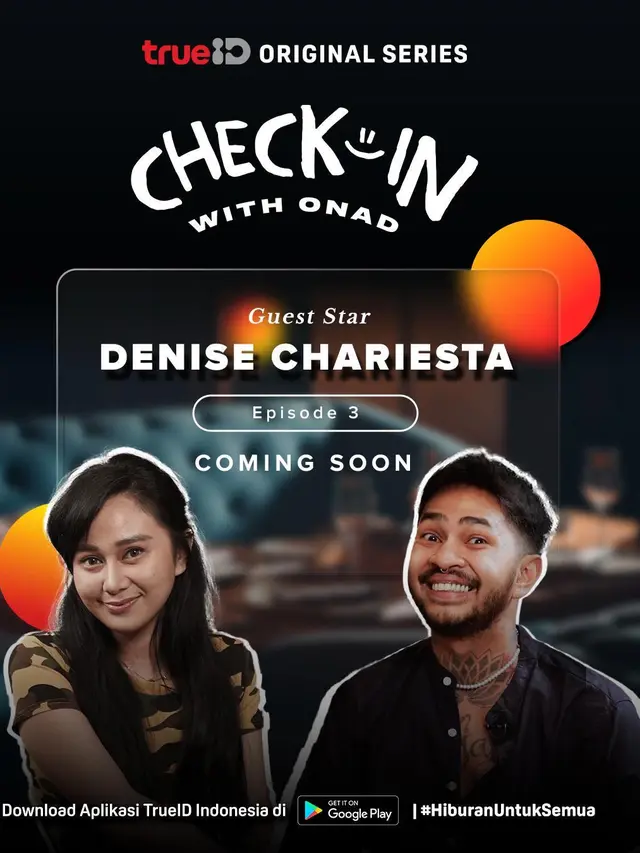 Onadio Leonardo alias Onad menjadi host di program talkshow Check In With Onad. Talkshow ini bisa dinikmati di aplikasi streaming TrueID